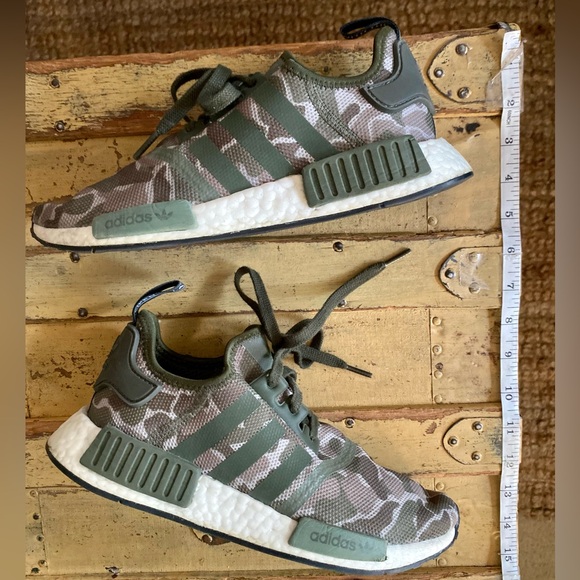 ADIDAS NMD R1 CAMO PATTERN SNEAKERS WORKOUT SHOES ADIDAS ORIGINALS - Picture 2 of 11